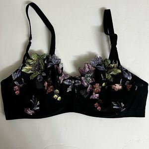 Lise Charmel H19 Floral Aura Bra 32D NWT